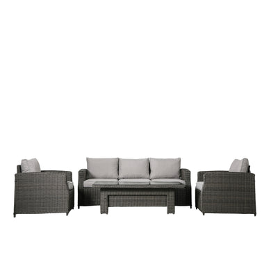 Guardo 3 Seat Outdoor Sofa Dining Lounge Set