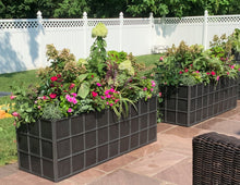 Load image into Gallery viewer, Downing Street Faux Lead Trough Planter