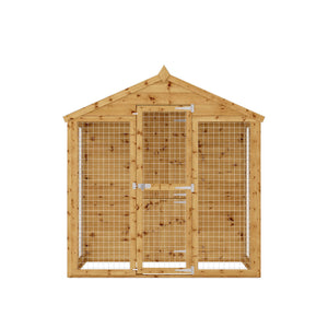 Mercia 8 x 6ft Staffordshire Dog Run & Kennel