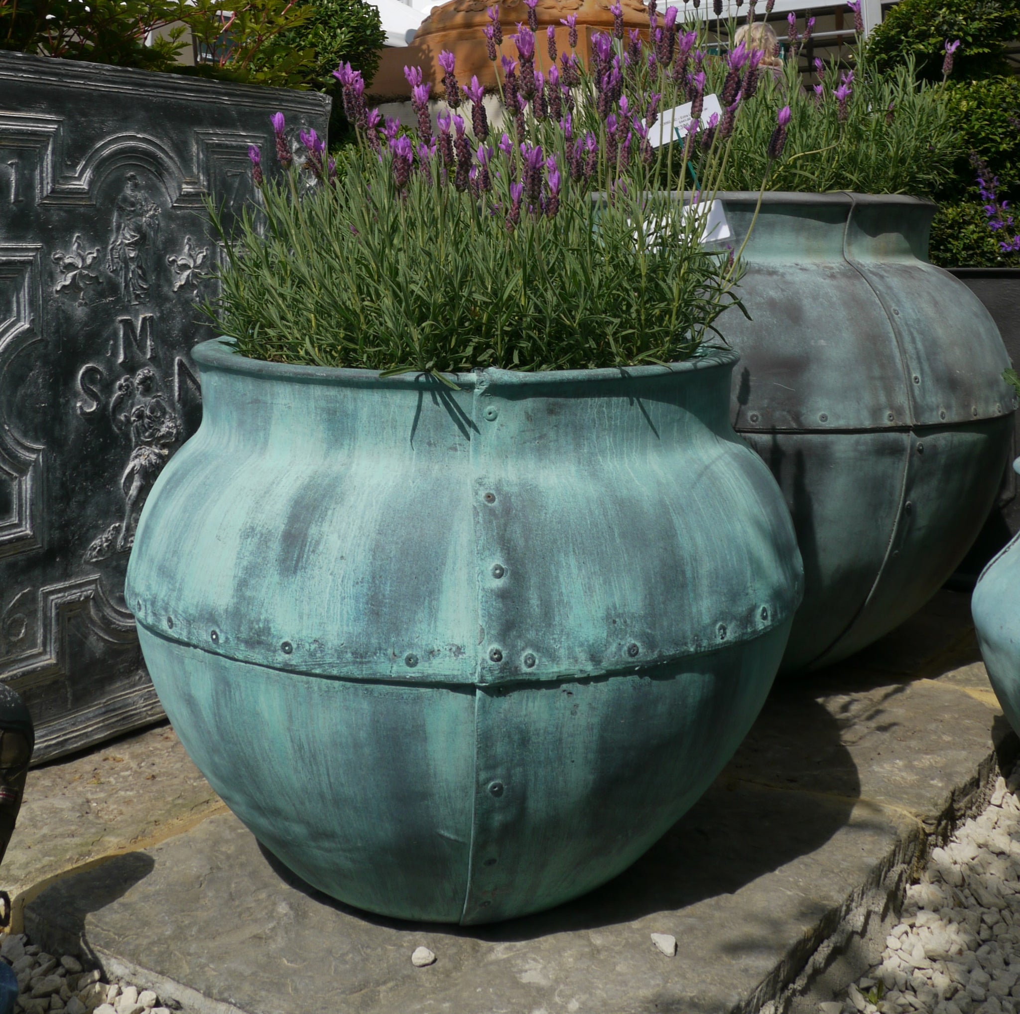 large plant pots uk Bell Jar Planter – Verti Green